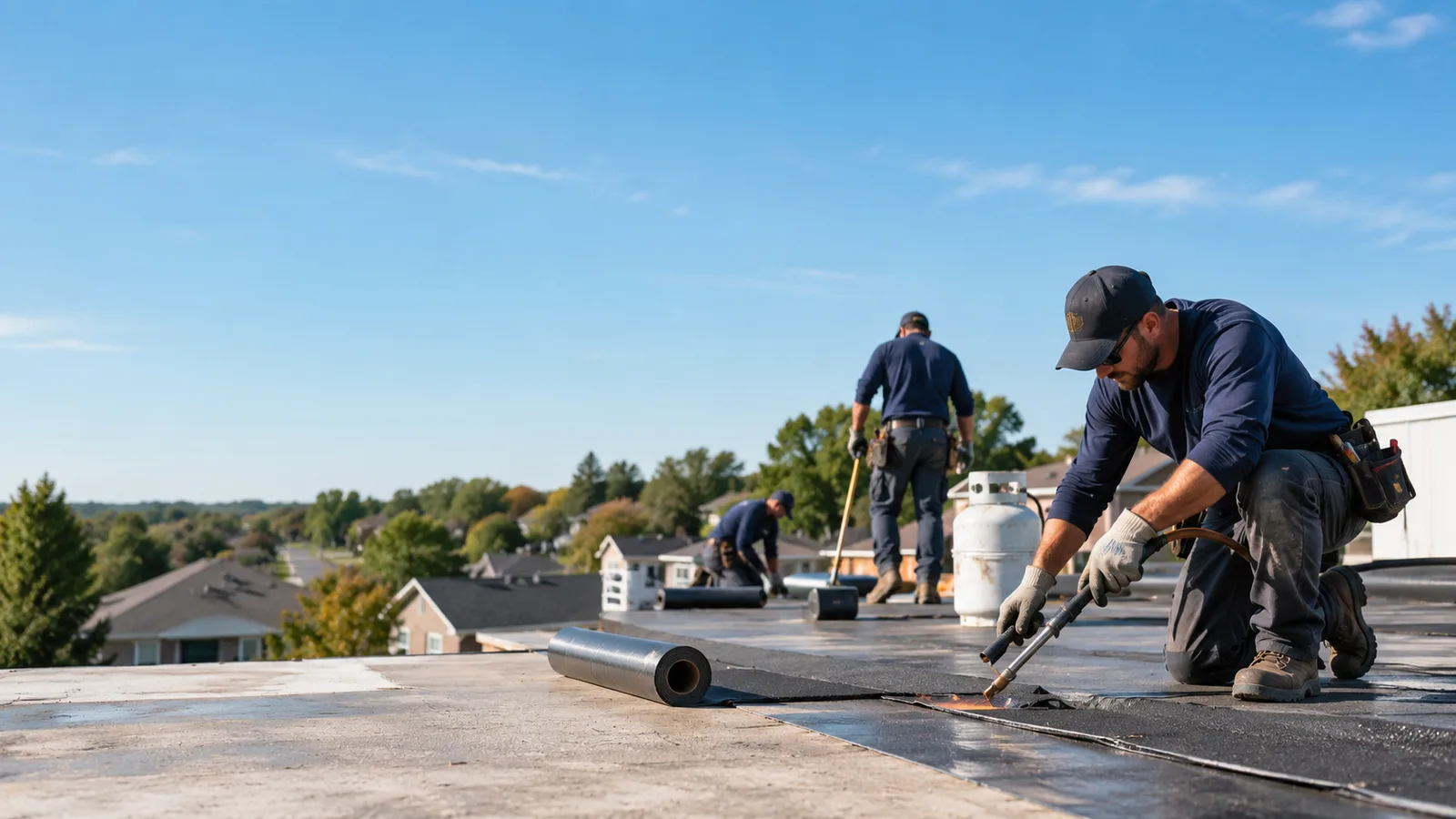 Flat Roof Leak Repair providers in Breeding, KY